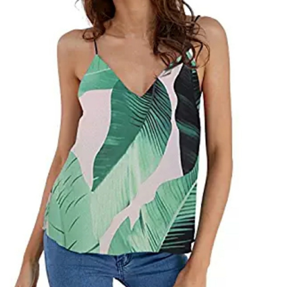 Stylish tops leaves design XL